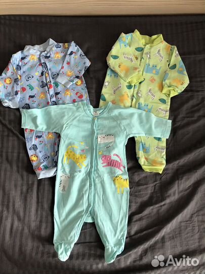 Вещи пакетом для мальчика р.56-62