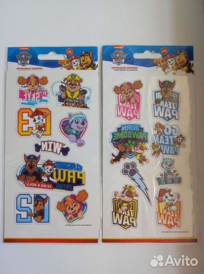 Наклейки Лол и Щенячий патруль