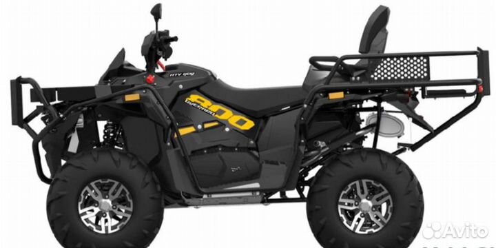 Stels ATV 800 guepard 800 FF (cargo) 2.0 черный