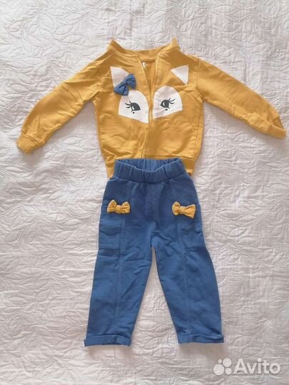 Одежда для девочки пакетом 80 86 для садика