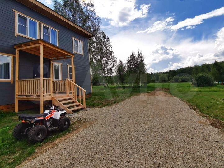 Дом 140 м² на участке 12 га