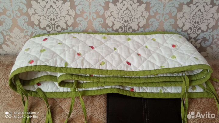 Бортики в детскую кроватку