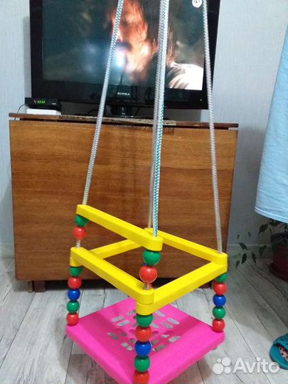 Подвесные детские качели