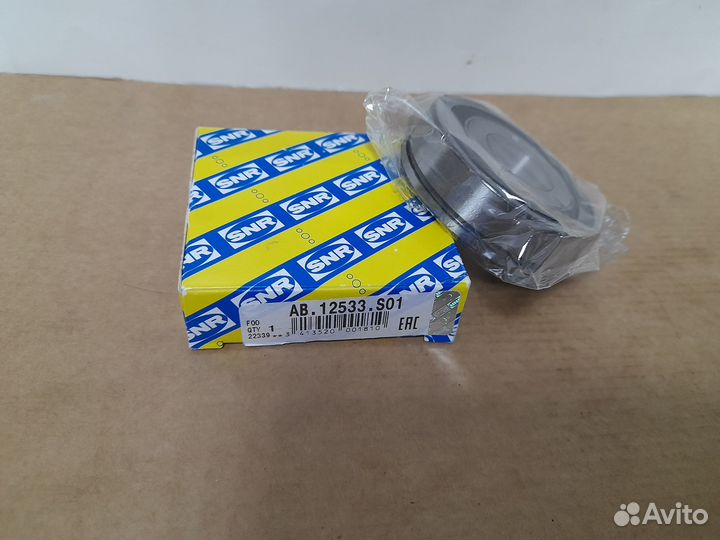 Подшипник AB12533.S01 SNR для МКПП fiat doblo