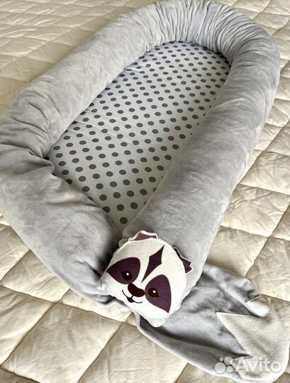 Кокон для новорожденных гнездышко