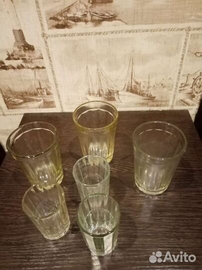 Стопки и стаканы г раненые СССР