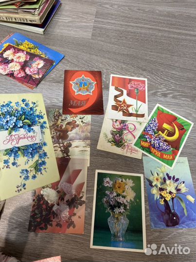 Открытки СССР карточки конверты СССР