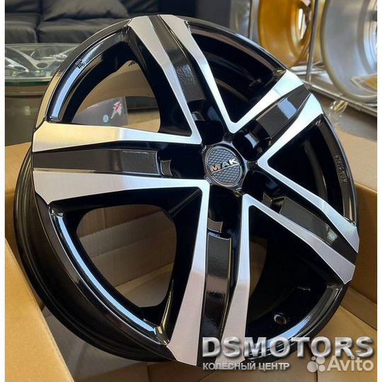 Диски Stone 5 7/17 5x108 ET46 d65.1 black mirror