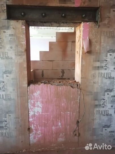 Алмазная резка бурение отверстий, проемы под ключ