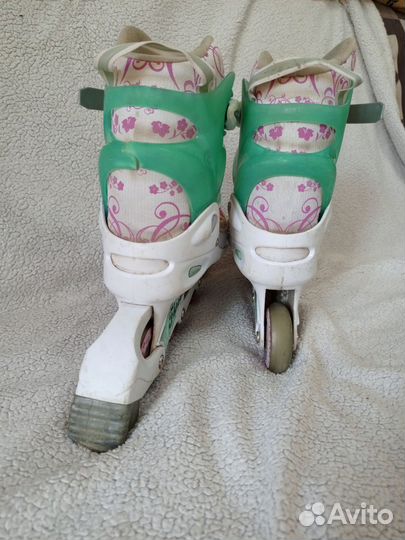 Роликовые коньки раздвижные женские