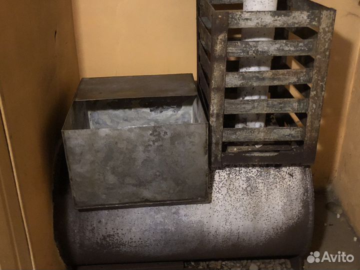 Чугунная печь для бани