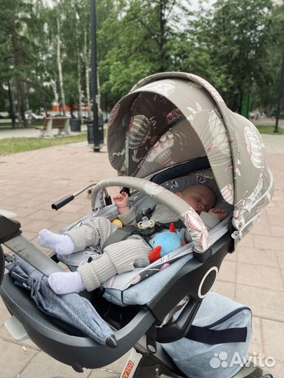 Летний кит текстиль stokke dsland