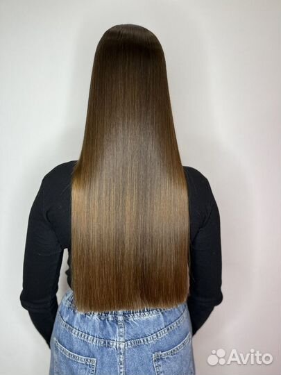 Кератиновое выпрямление волос и ботокс волос