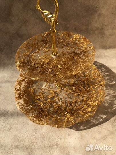 Фруктовница из эпоксидной смолы