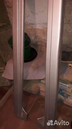 Накладки на пороги ford focus 2,2 шт,лев,прав