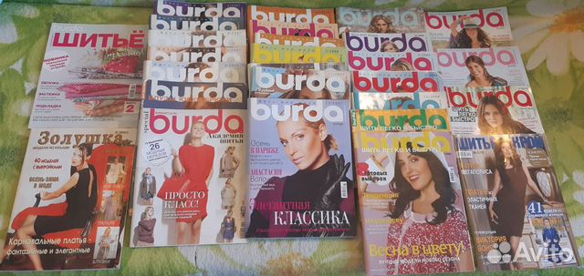 Журналы с выкройками Бурда Burda 2004,Золушка шьет