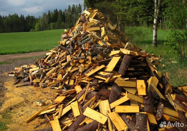 Дрова наколотые