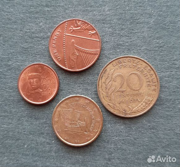 Монеты разных стран