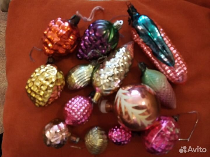 Елочные игрушки СССР