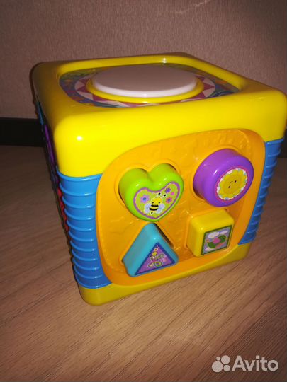 Развивающий музыкальный кубик baby GO
