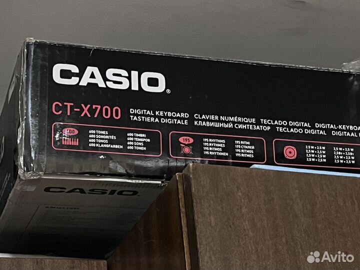Синтезатор casio CT-X700