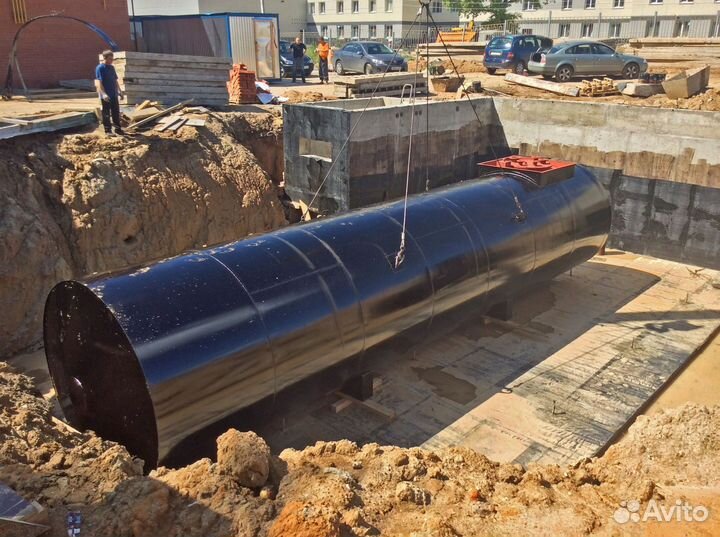 Резервуары рвс, ргс, Емкости металлические