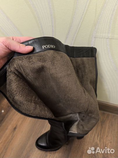 Зимние сапоги, размер 37-38