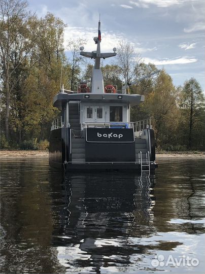 Стальная моторная яхта Проект В-20 «Бекар»
