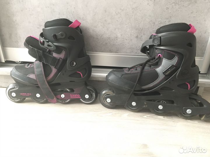 Роликовые коньки женские 41 размер + защита