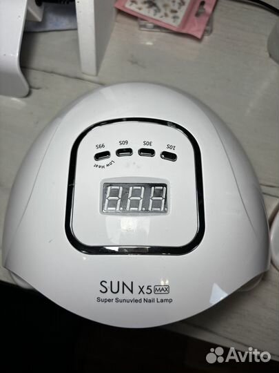 Лампа для маникюра sun x5 max