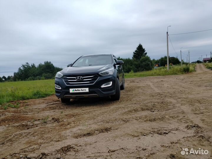 Hyundai Santa Fe 2.2 AT, 2014, 200 000 км