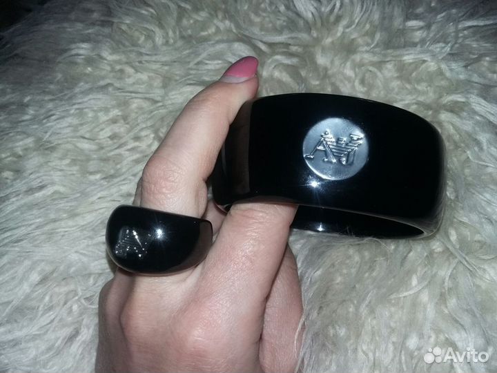 Комплект браслет и кольцо от Armani Jeans