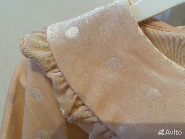 Нарядное бархатное платье Для девочки H&M