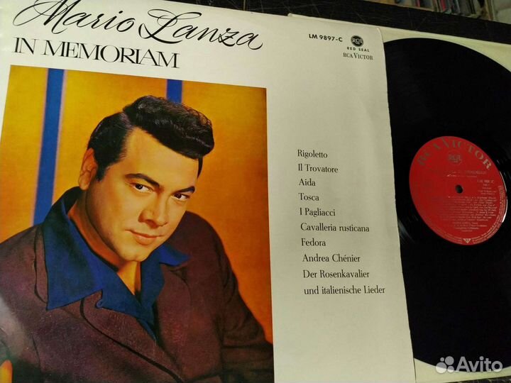 Mario Lanza Марио Ланца In Memoriam винил опера