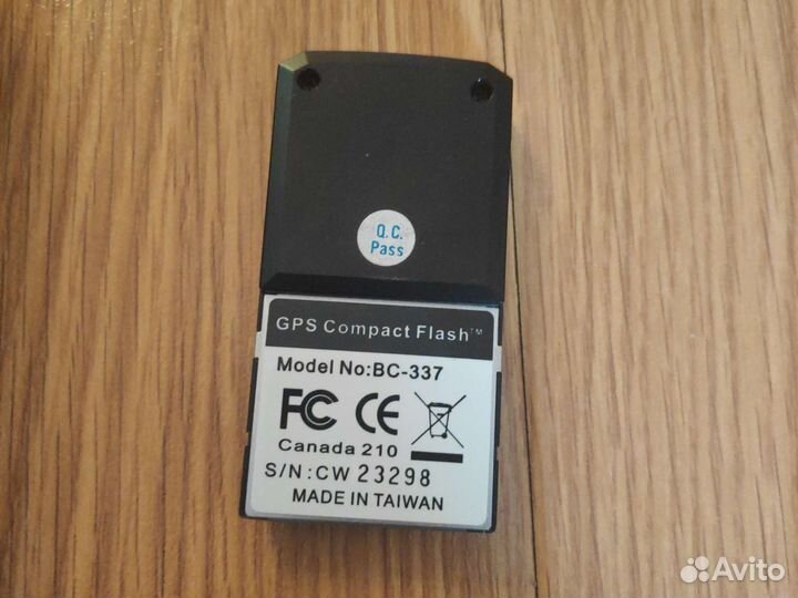 GPS приемник BC-337 для кпк и ноутбука