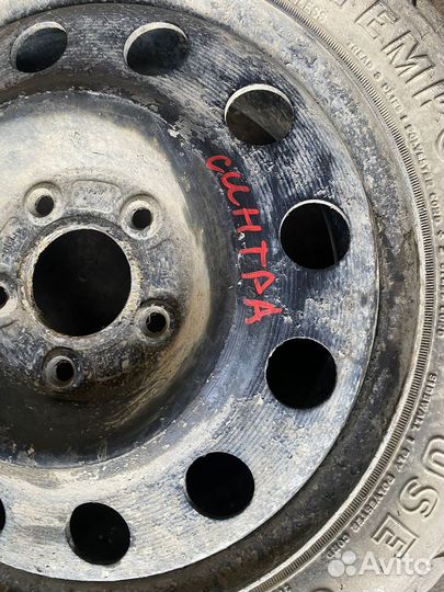 R15 Accelera Alpha 125/70, PCD 5x100 DIA 55