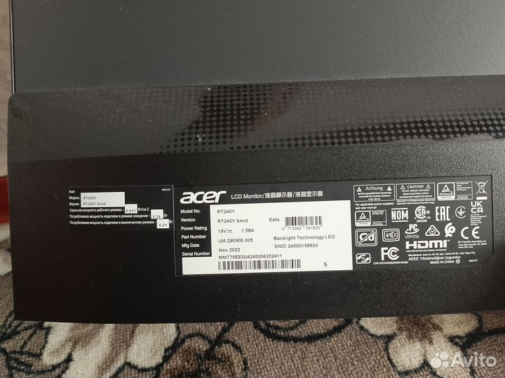 Монитор для компьютера