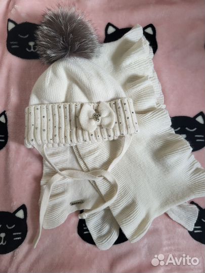 Шапка и шарф Aleksa р-р М