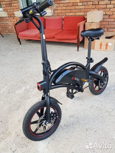 Электровелосипед складной бу
