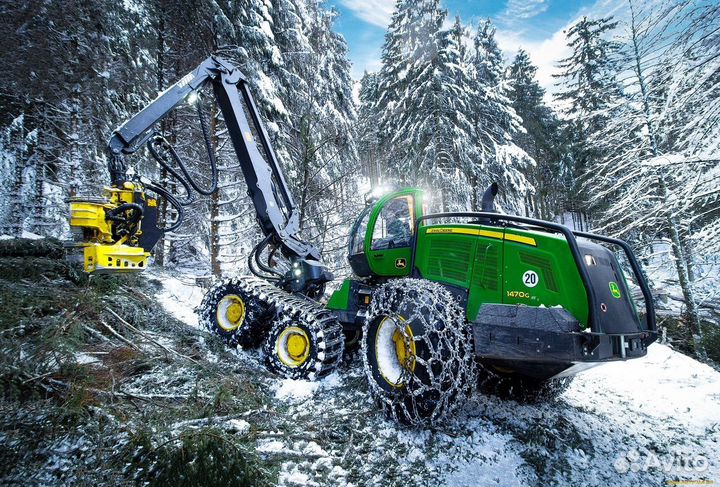 Оператор лесозаготовительной техники John Deere