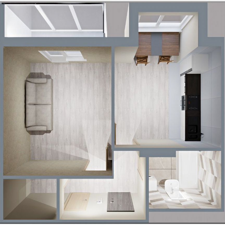 1-к. квартира, 38,7 м², 4/4 эт.