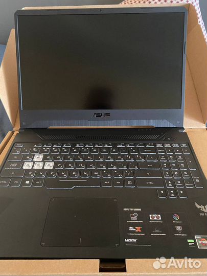 Ноутбук игровой asus TUF Gaming fx505dd
