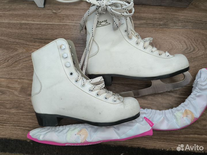 Коньки фигурные 35