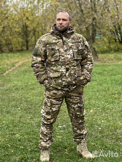 Костюм горка 8 зимний мультикам рип-стоп