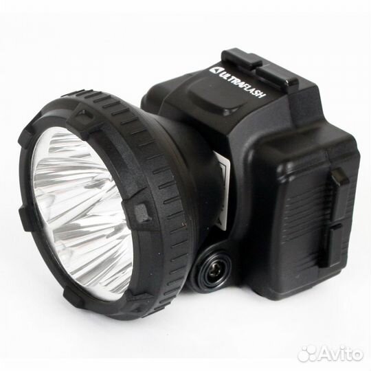 Фонарь налобный Ultraflash LED5365 черный