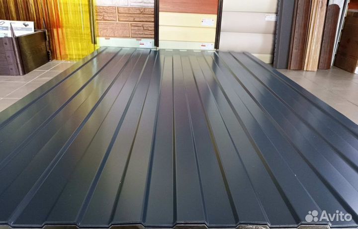 Профлист Ral 7024 серый графит С8