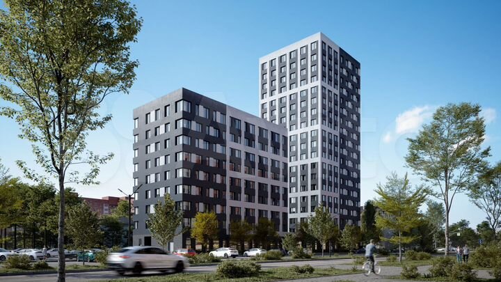 Квартира-студия, 23,2 м², 3/19 эт.