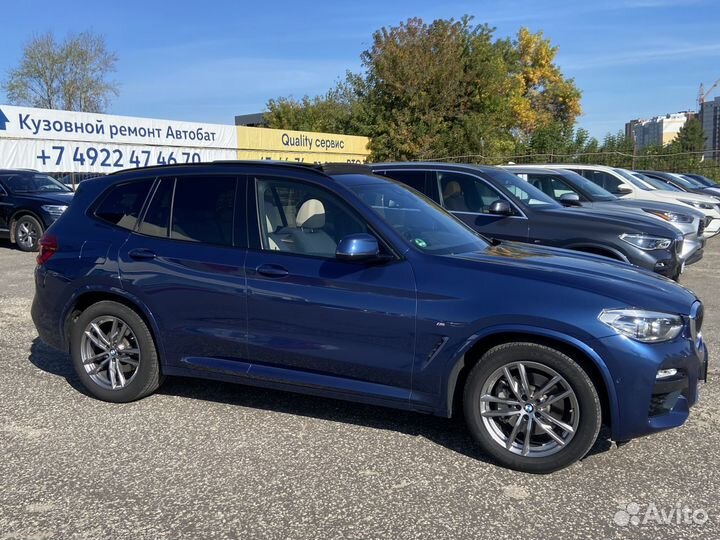 BMW X3 2.0 AT, 2019, 52 000 км