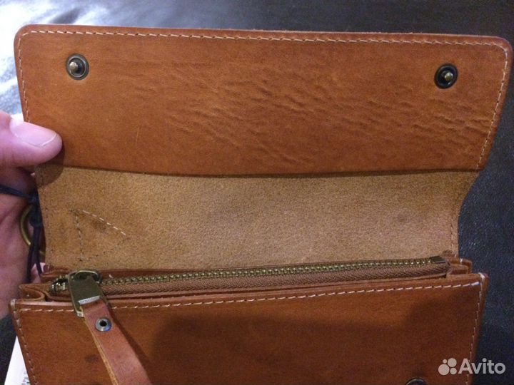 Кожаный клатч Wrangler оригинал