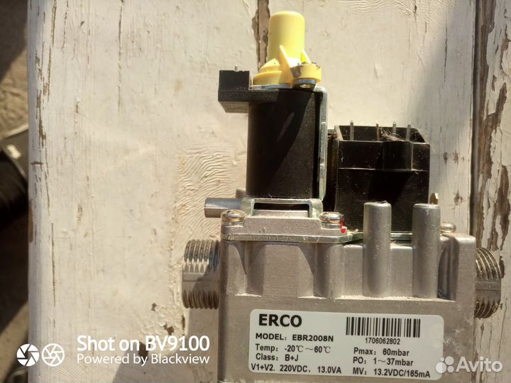 Газовый клапан erco EBR 20008n